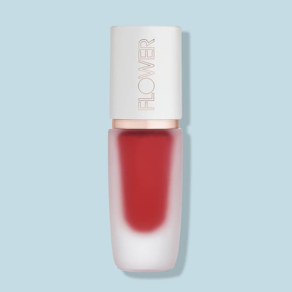 5/$25 Flower by Drew Perfect Pout Soft Matte Lip Color in Icon